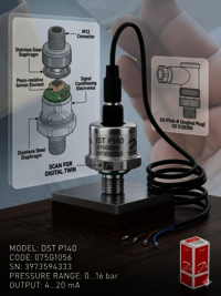 Danfoss DST P140 0-16 Bar Pressure Transmitter