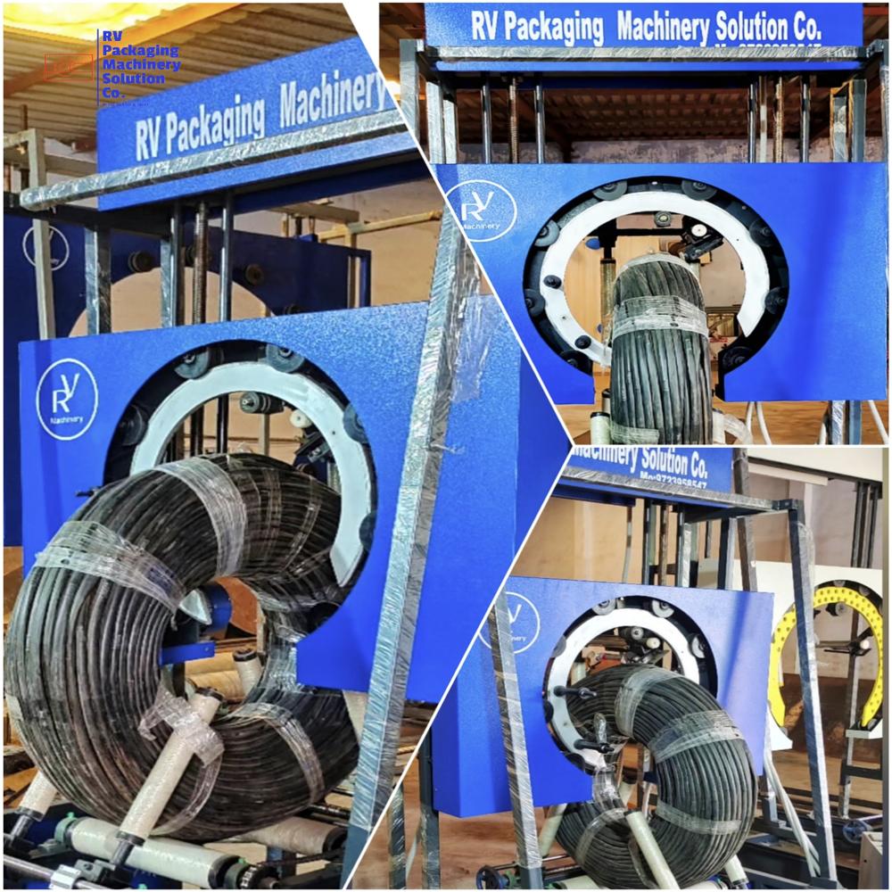 Vertical Coil Wrapping Machine