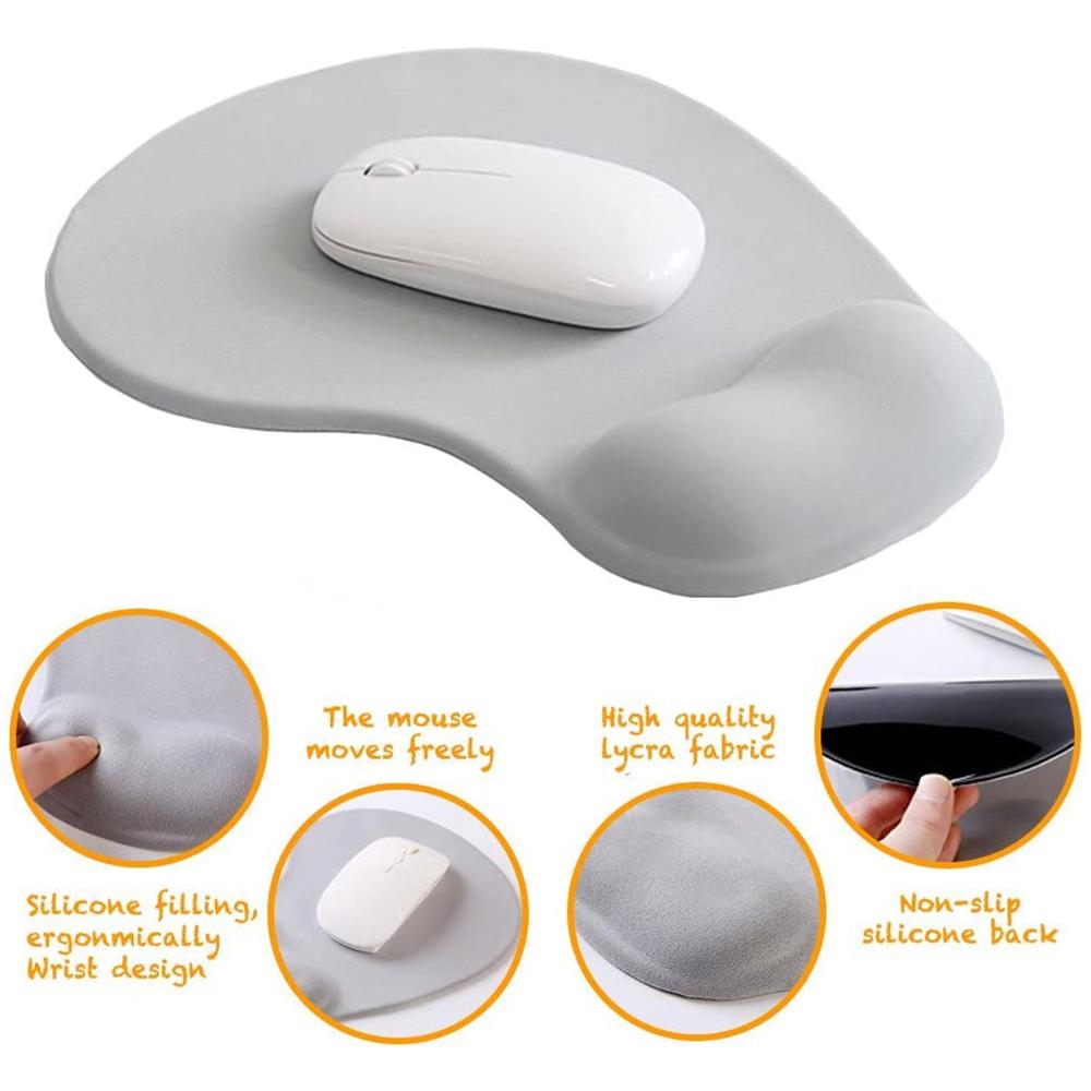 Comfortable Silicone Mouse Pad With Jel Mouse Pad (moq: 24) - Color ...