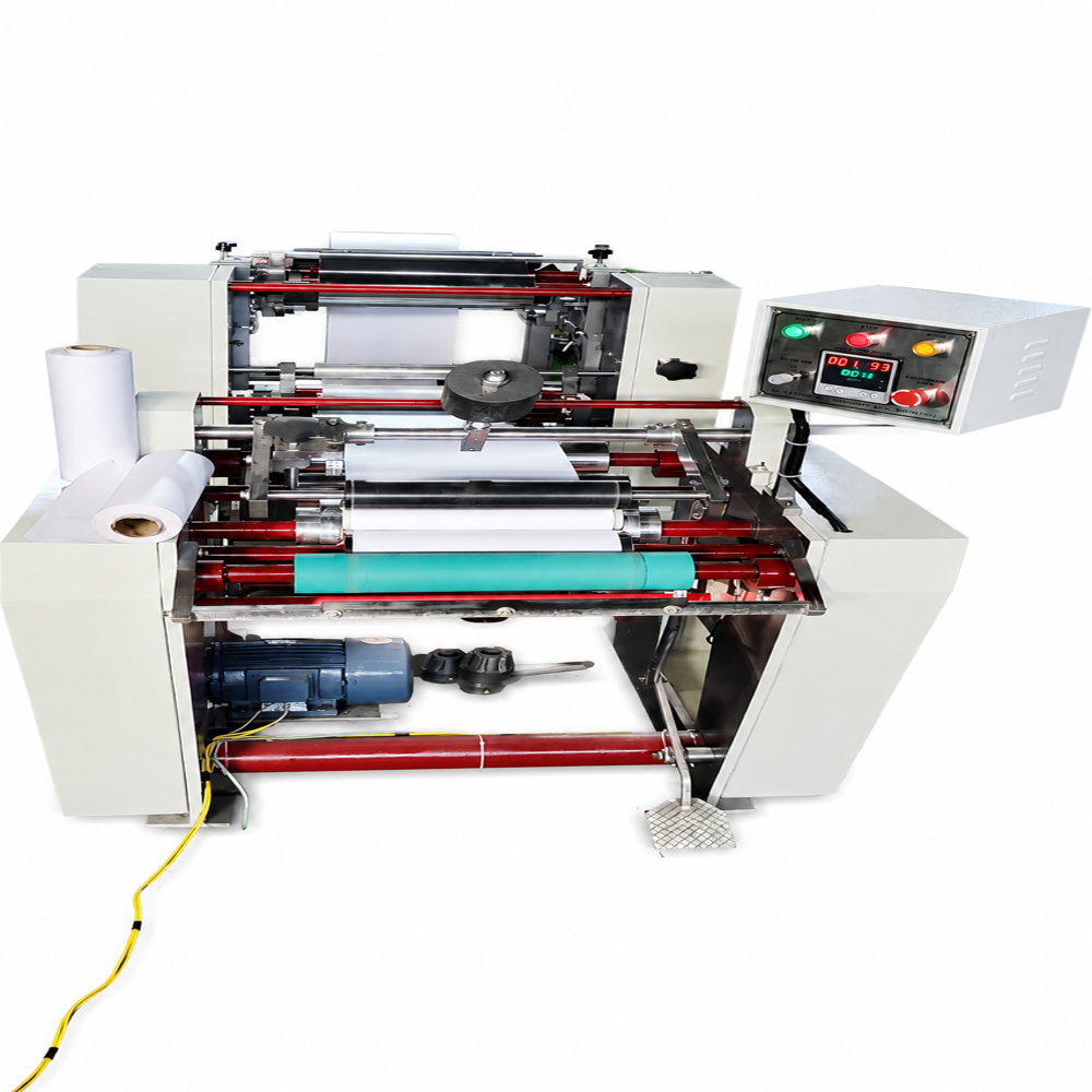 Automatic Aluminium Foil Rewinding Machine