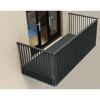 12mm Aluminium Balcony Railing
