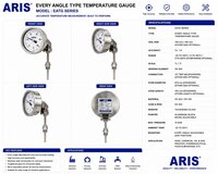 Every Angle Type Temprature Gauge