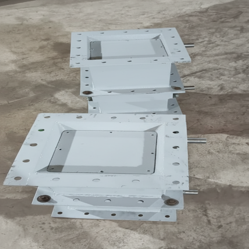 Double Flap Gate Valve - Application: Industrial