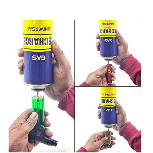 Lighter gas refilling cylinder, Gas Refill Can