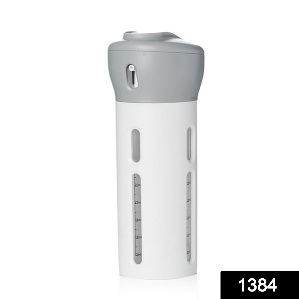 4 In 1 Travel Dispenser Bottle Set Travel Refillable Cosmetic Containers Set - Color: Mix