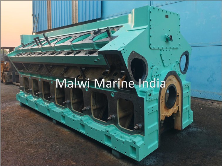 BERGEN - B32:40V12 - B32:40L9 - B32:40L8 - B32:40L6 - ENGINE FRAME CYLINDER BLOCK