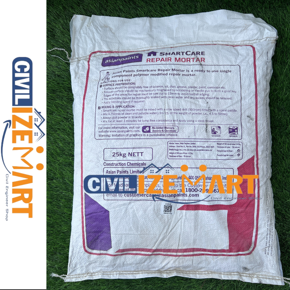 ASIAN PAINTS SMATR CARE REPAIR MORTAR