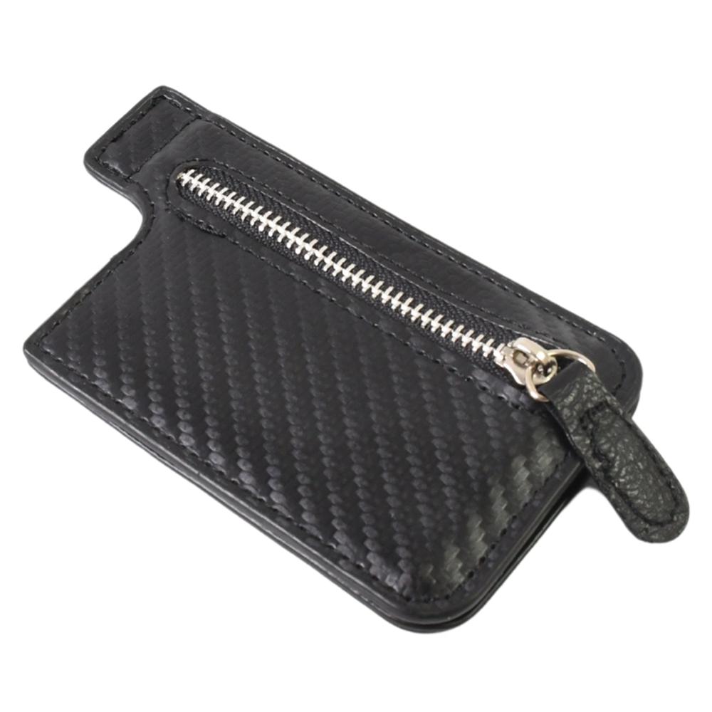 Black Adhesive Card phone Holder, Card Wallet Phone Attachment (1 Pc)