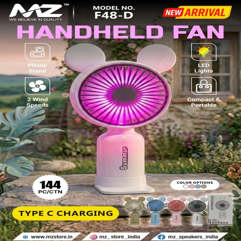 MZ F-48D MINI HANDHELD FAN