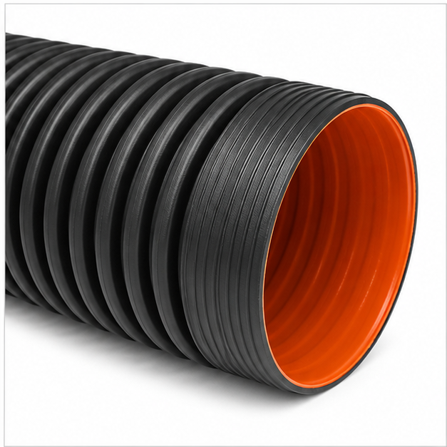 400mm Double Wall Corrugated HDPE Pipe