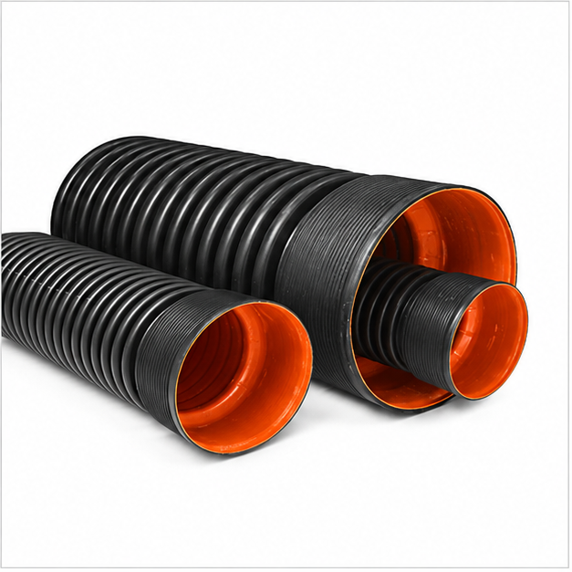 400mm Double Wall Corrugated HDPE Pipe