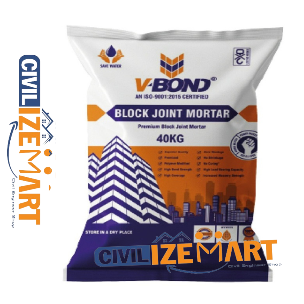 Vbond Block Joint Mortar - Cas No: Mixture / Not Applicable (Cement Based Blend)