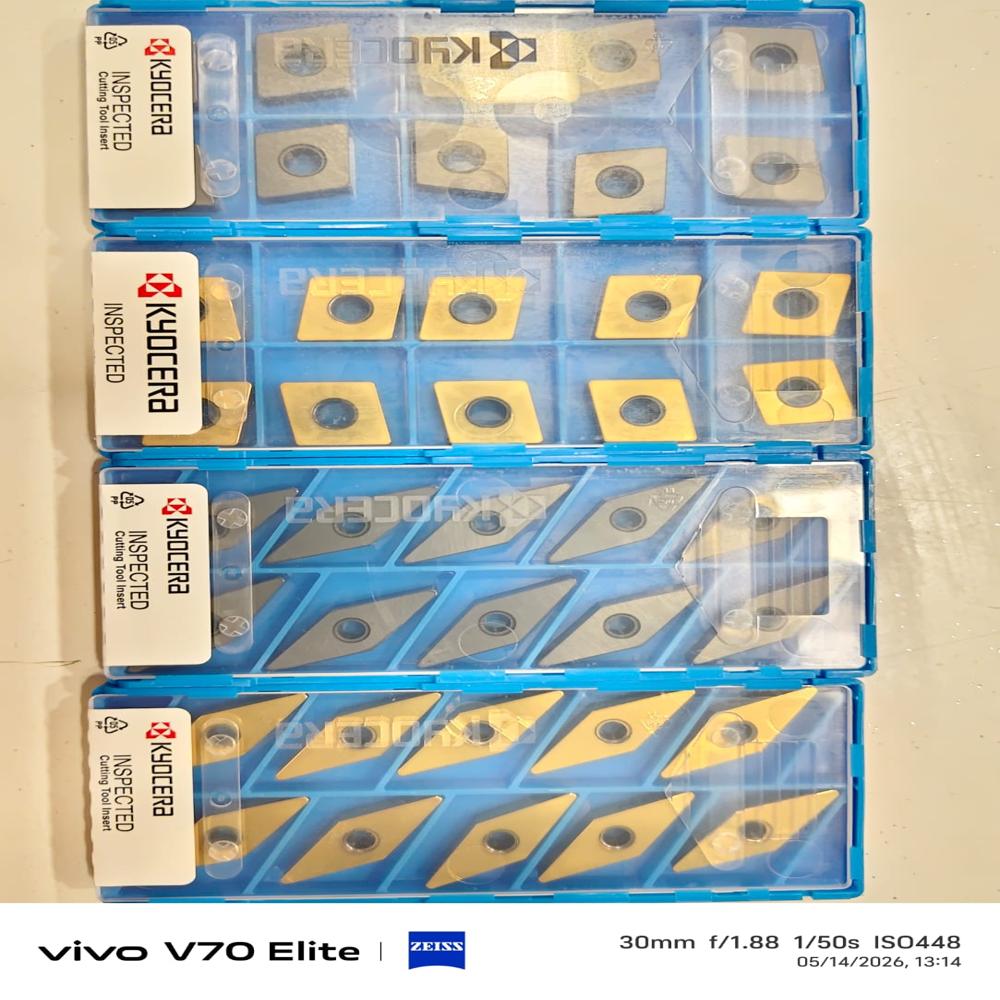 Kyocera Ceramic Inserts - Material: Carbide
