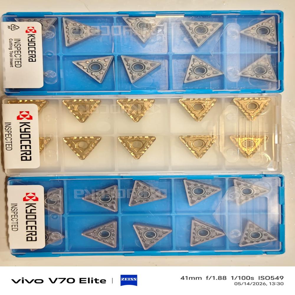 Kyocera Tnmg Insert - Material: Carbide
