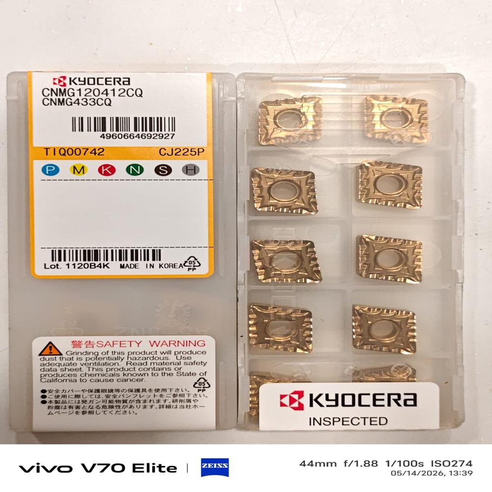 Kyocera Turning Insert - Color: Silver
