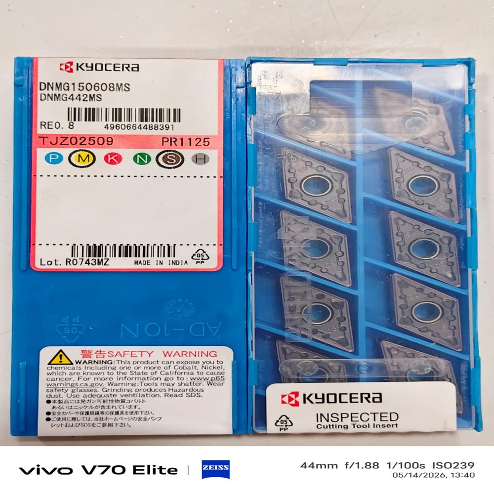 Kyocera Turning Insert - Color: Silver