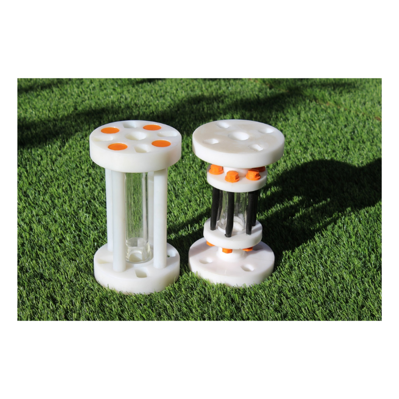 PP Flanged Sight Glass with Transparent Glass