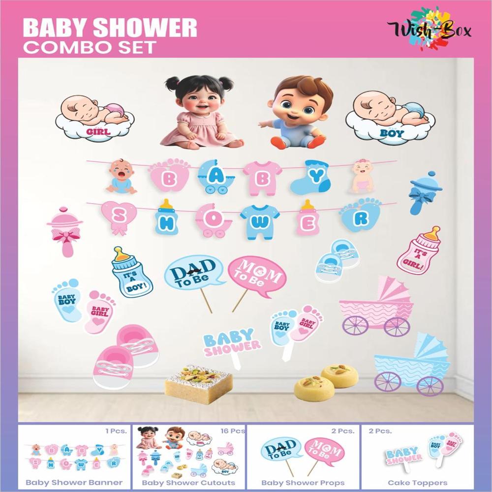 Welcome Baby Paper Decoration