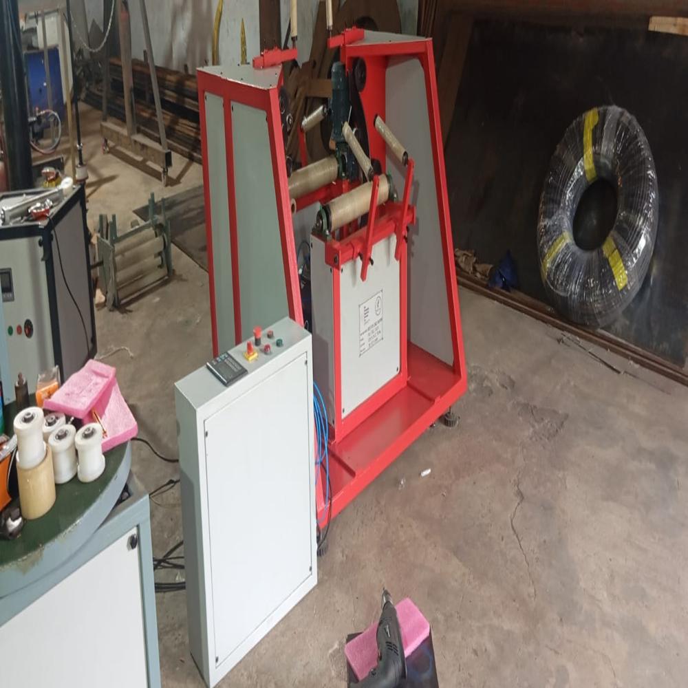 Vertical Drip Pipe Coil Wrapping Machine