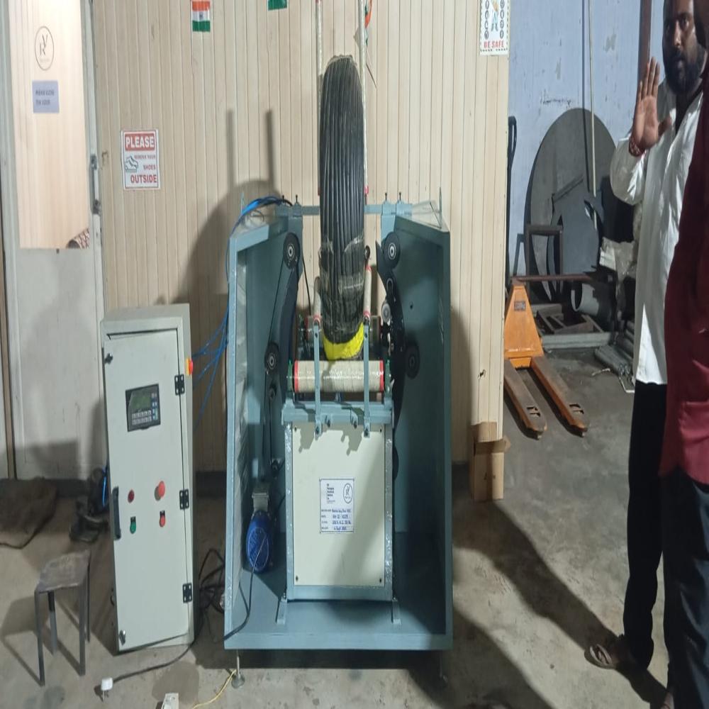 Vertical Drip Pipe Coil Wrapping Machine - Automatic Grade: Semi-automatic