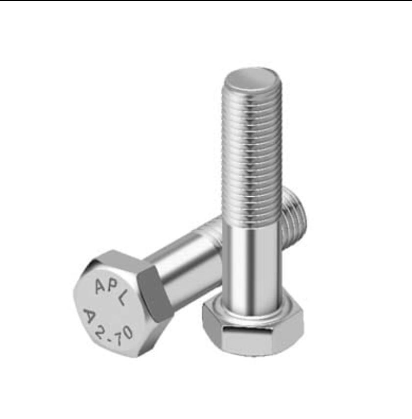 Half Thread Hex Bolt