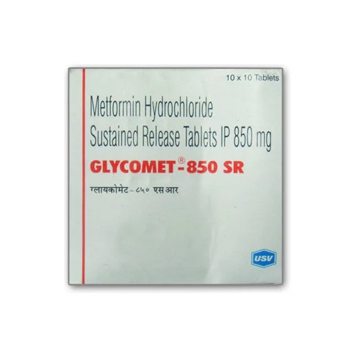 850mg Metformin Hydrochloride Sustained Release Tablets Ip