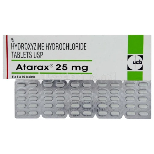 25mg Hydroxyzine Hydrochloride Tablets Usp