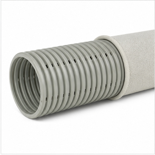 250mm PVC Perforated Corrugated Pipe