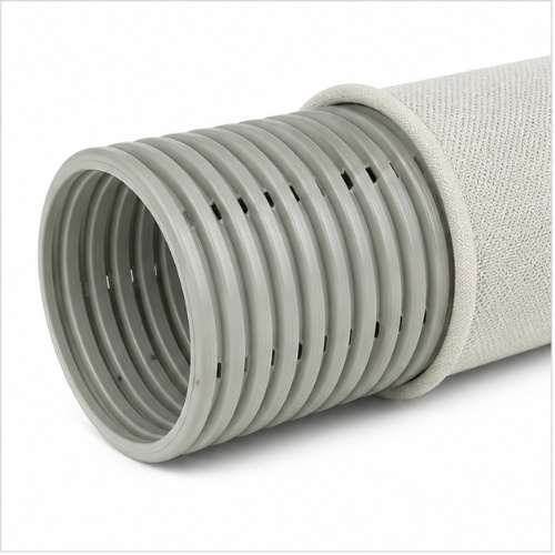 250mm PVC Perforated Corrugated Pipe