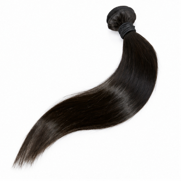 Human Black Straight Weft Human Hair