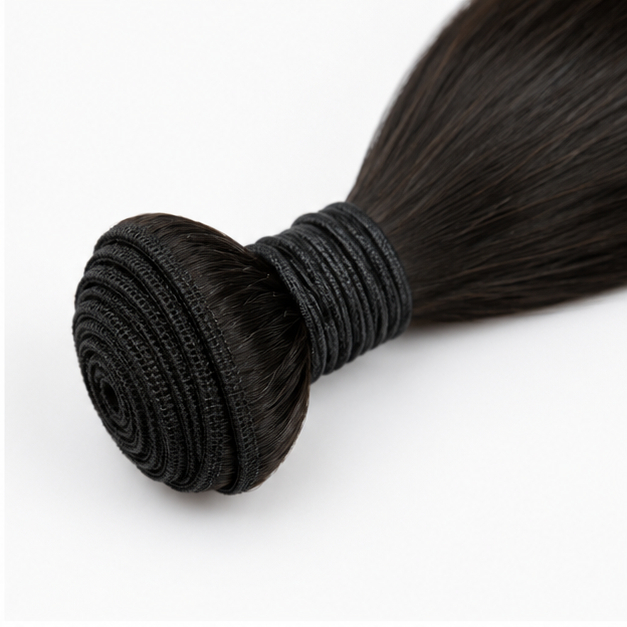 Human Black Straight Weft Human Hair