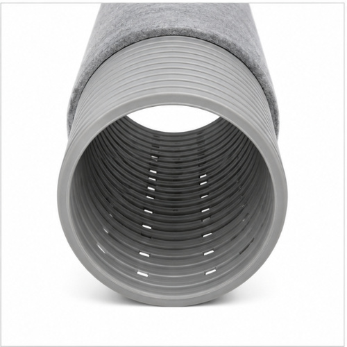 65mm PVC Perforated Corrugated Pipe