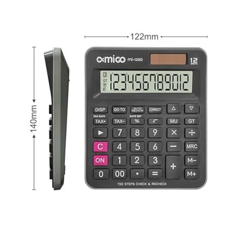 AMIGO 120 PLUS ELECTRIC CALCULATOR