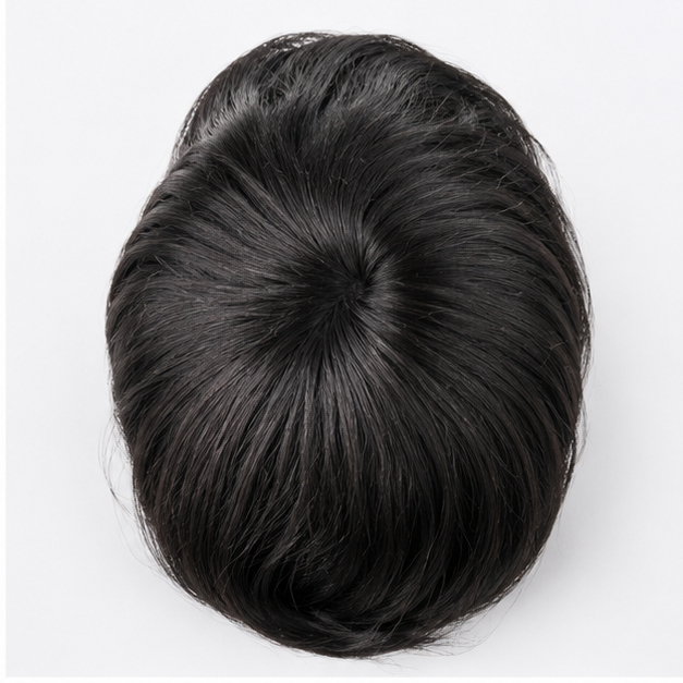 Human Hair Men Wigs