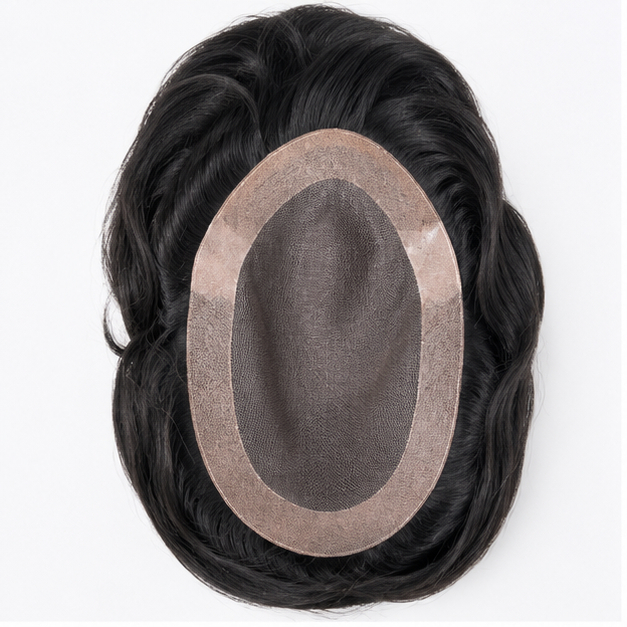 Human Hair Men Wigs