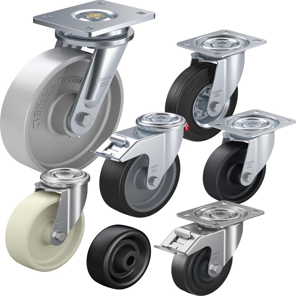 Drive And Support Wheels