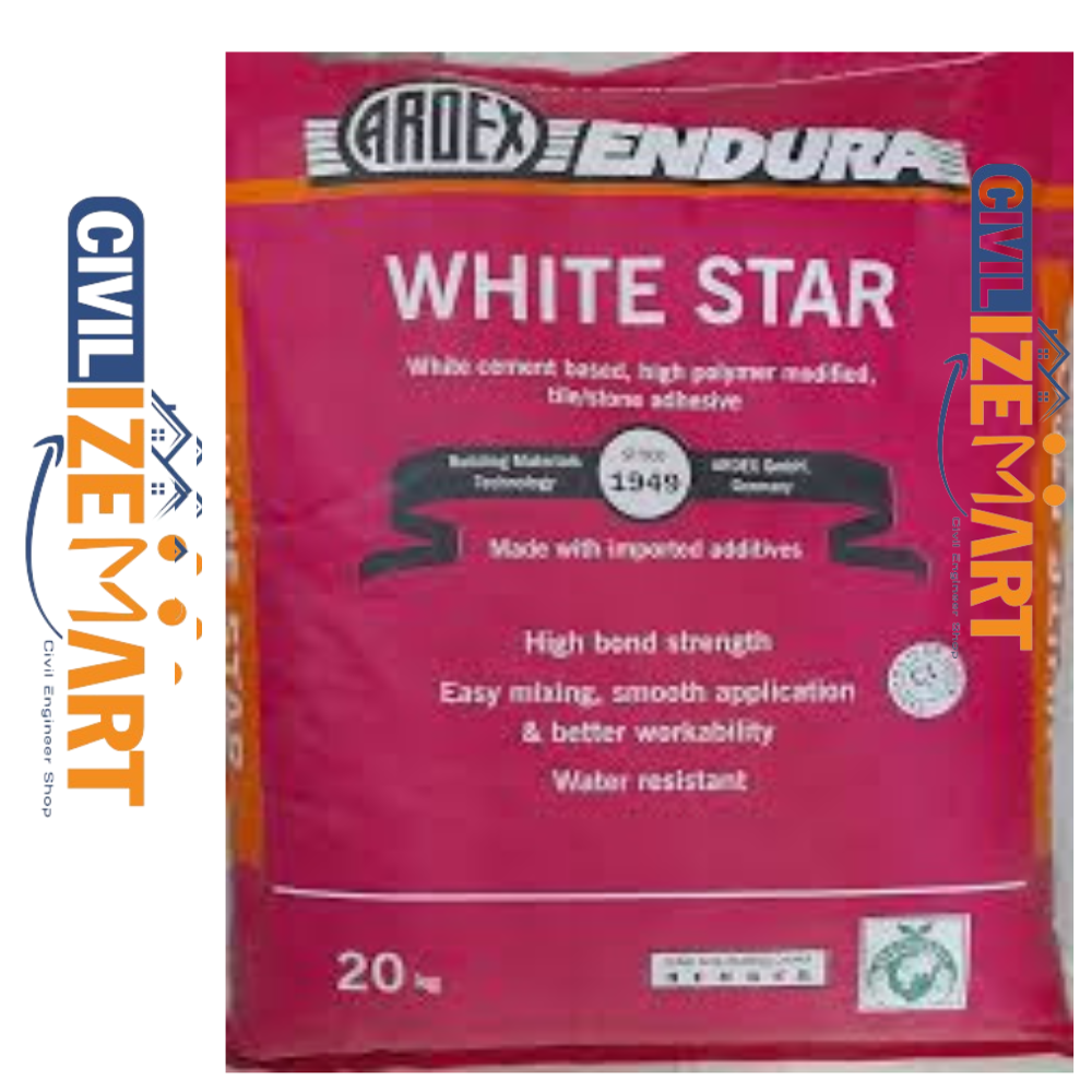 ARDEX ENDURA WHITE STAR TILE ADHESIVE