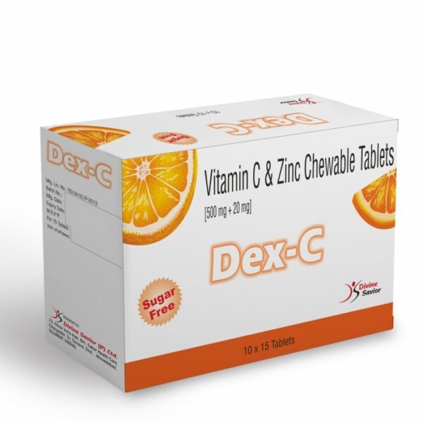 Dex-C 15 Tablet - Best Before: 24 Months From Date Of Manufacture