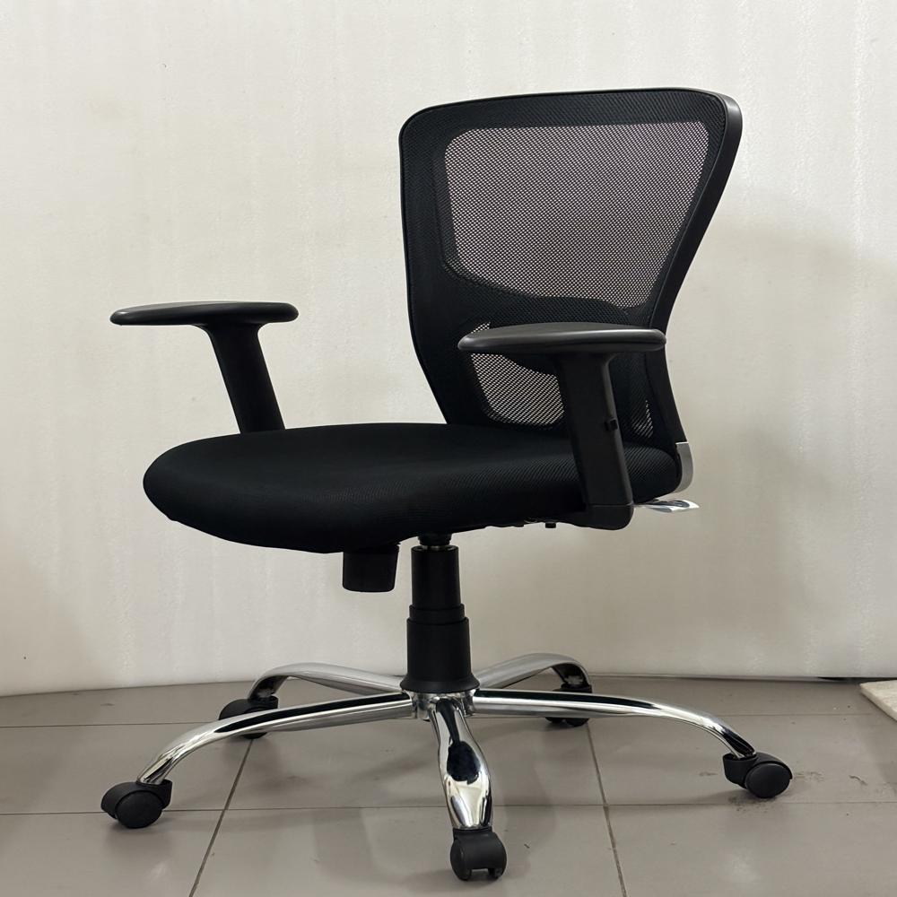 Libra Mid Back Breathable Mesh Fabric Ergonomic Office Desk Rev-olving Chair