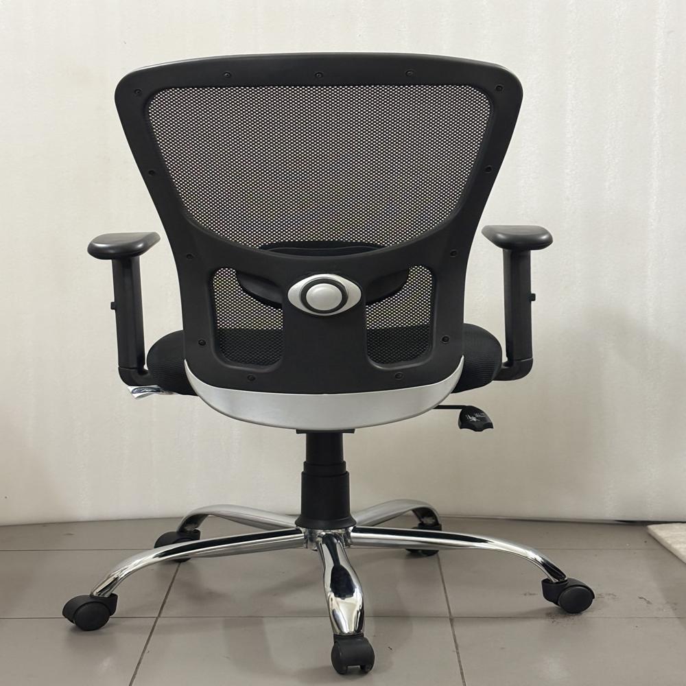 Libra Mid Back Breathable Mesh Fabric Ergonomic Office Desk Rev-olving Chair