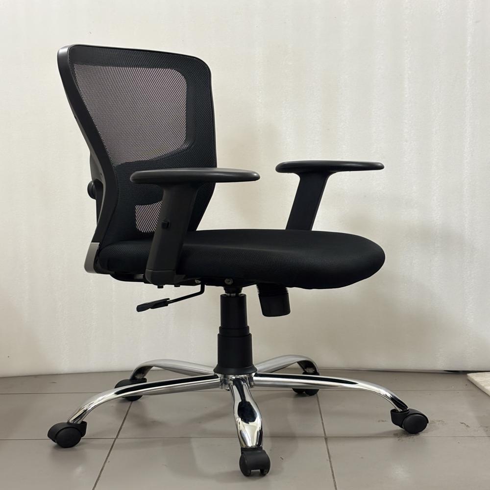 Libra Mid Back Breathable Mesh Fabric Ergonomic Office Desk Rev-olving Chair