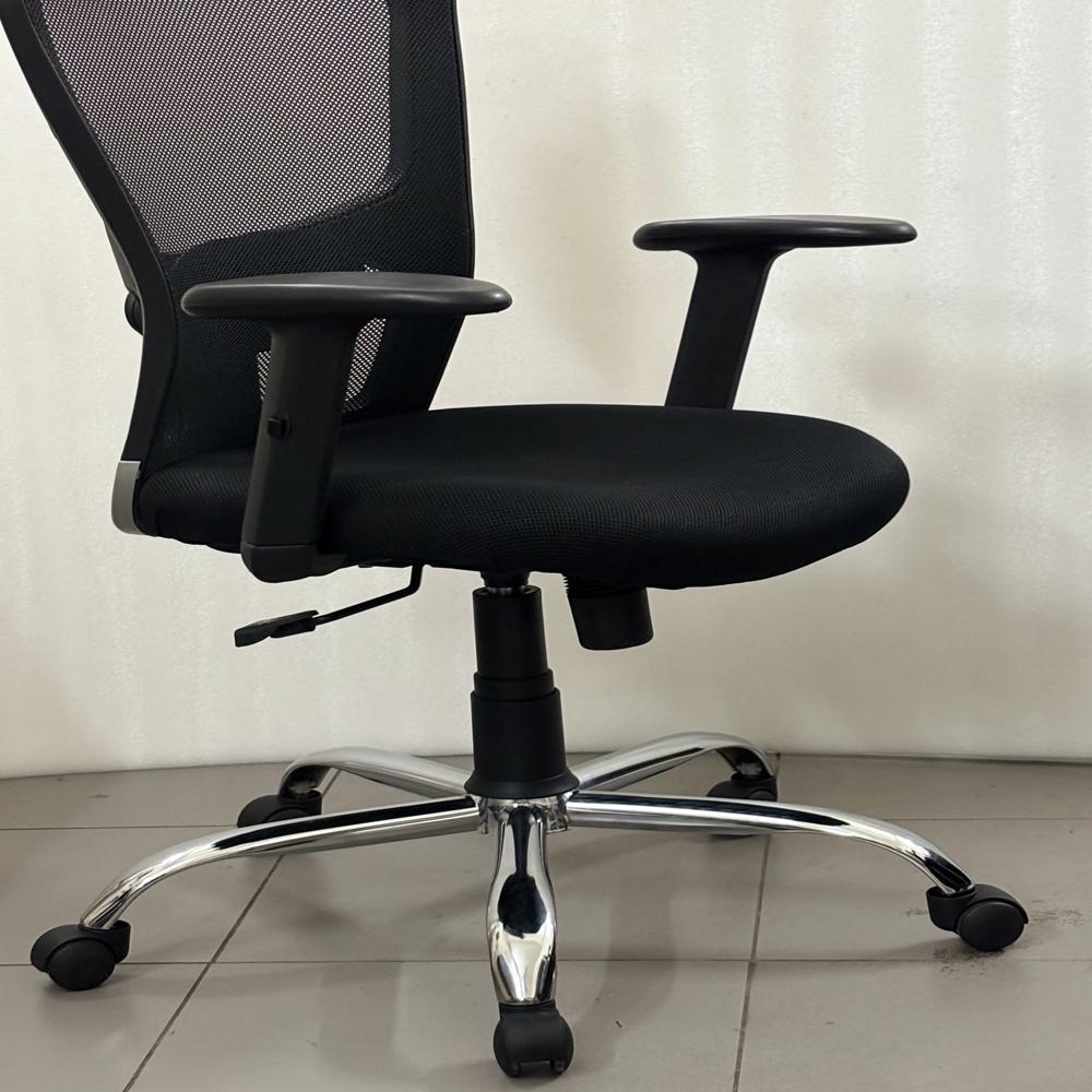 Libra Mid Back Breathable Mesh Fabric Ergonomic Office Desk Rev-olving Chair