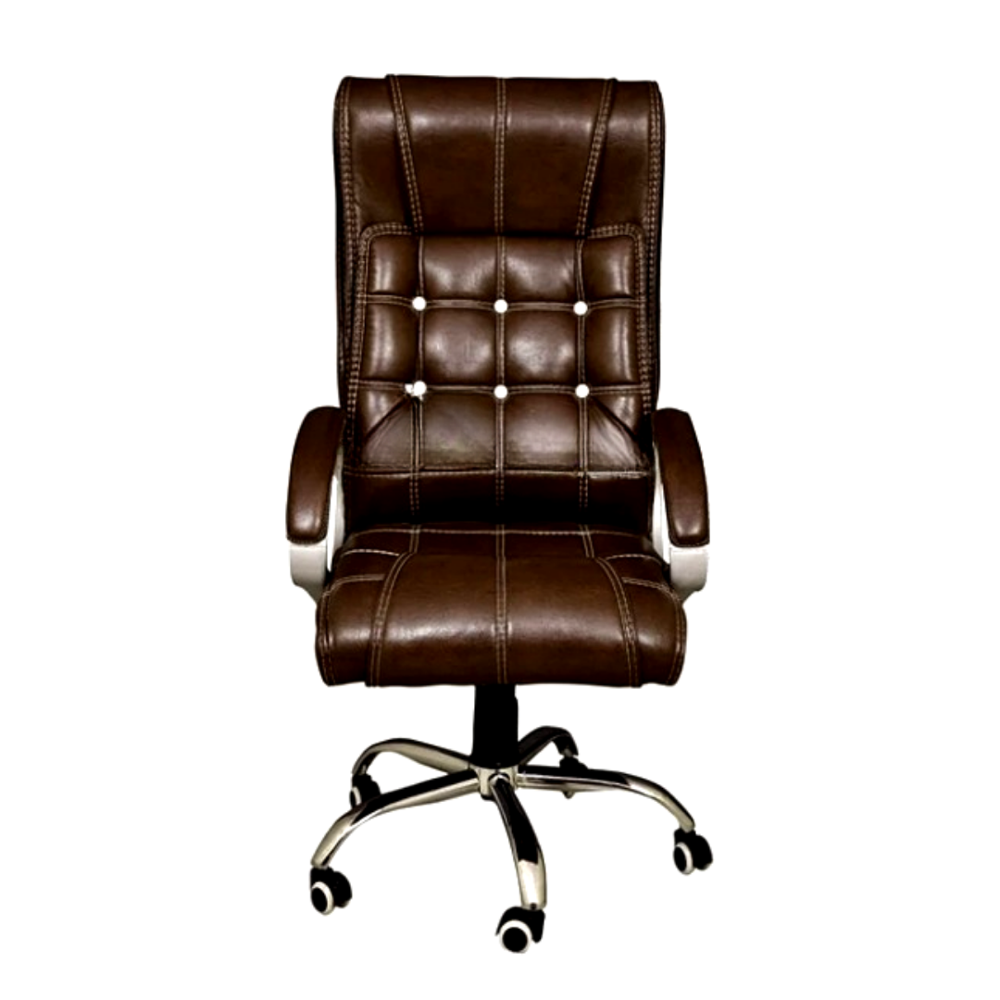 Beyond High Back Executive Revolving Office Chair Brown 