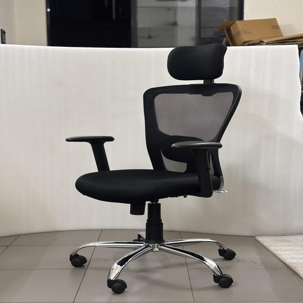 Libra High Back Breathable Mesh Fabric Ergonomic Office Desk Rev-olving Chair