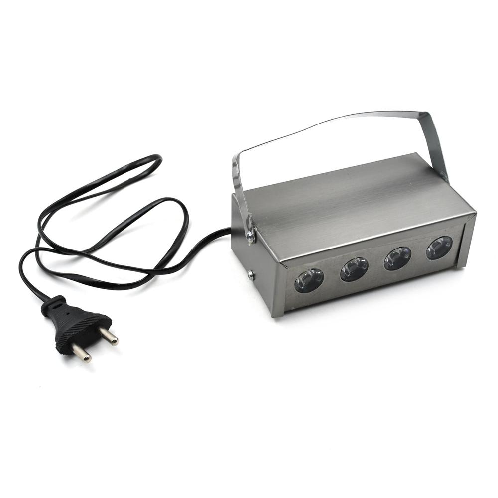 Mini Laser Projector  4 LED RGBW Stage Light for Party & Special Effects