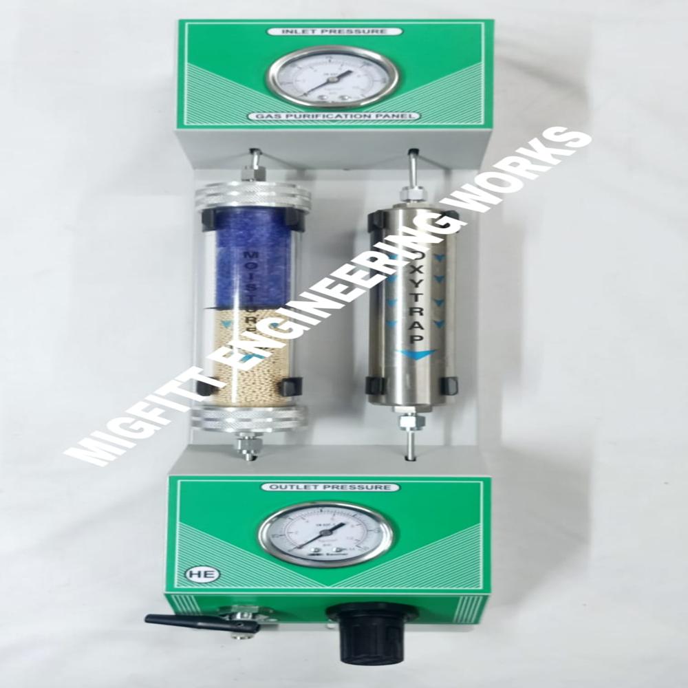 Gas Purification Panel For Aas Instruments - Dimension (L*w*h): 450 Mm X 180 Mm X 70 Mm