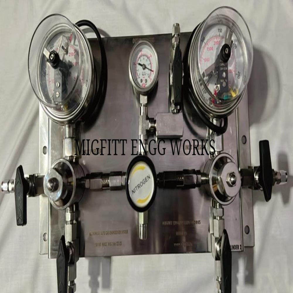 Mechanical Autogas Changover With Low Alarm System