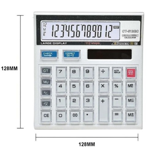 CITLLZEN CT-512WTGW ELECTRONIC CALCULATOR