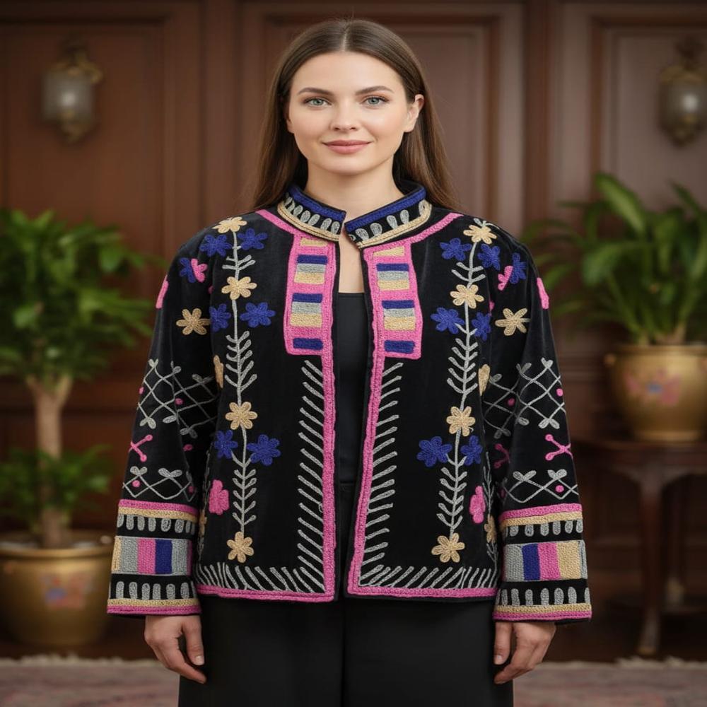 Velvet Suzani jackets