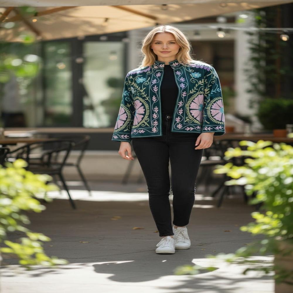 Velvet Suzani jackets